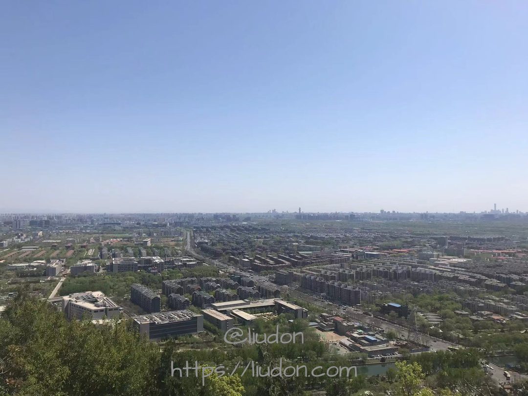 俯瞰北京